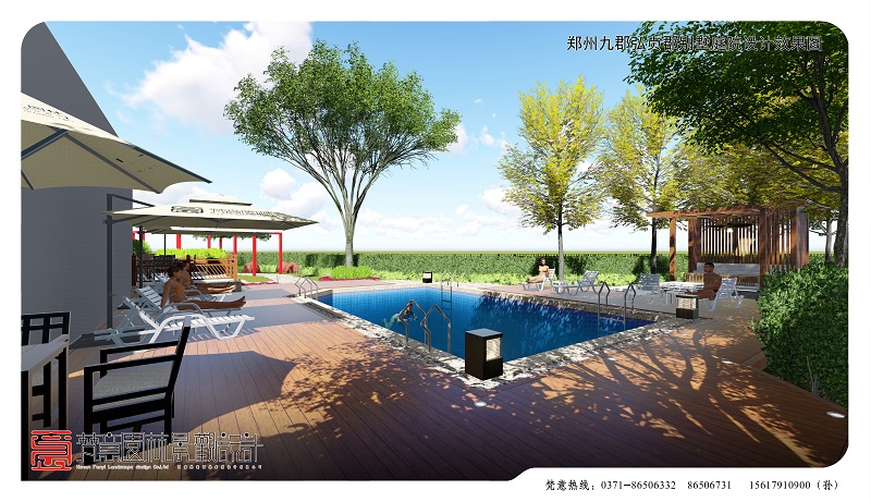 庭院泳池 庭院泳池